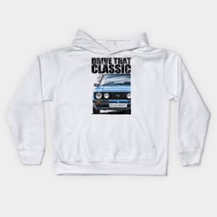 Drive that Classic Ford Escort mk2 Kids Hoodie